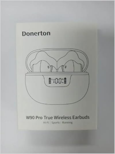 Earbuds Wireless Bluetooth 5.4 Headphones Noise Cancelling, 40H Playtime Bluetooth Ear bud with Dynamic Drivers Stereo, Earphone Wireless Bluetooth Headset with LED Power Display for Laptop Pad Phones - Image 8